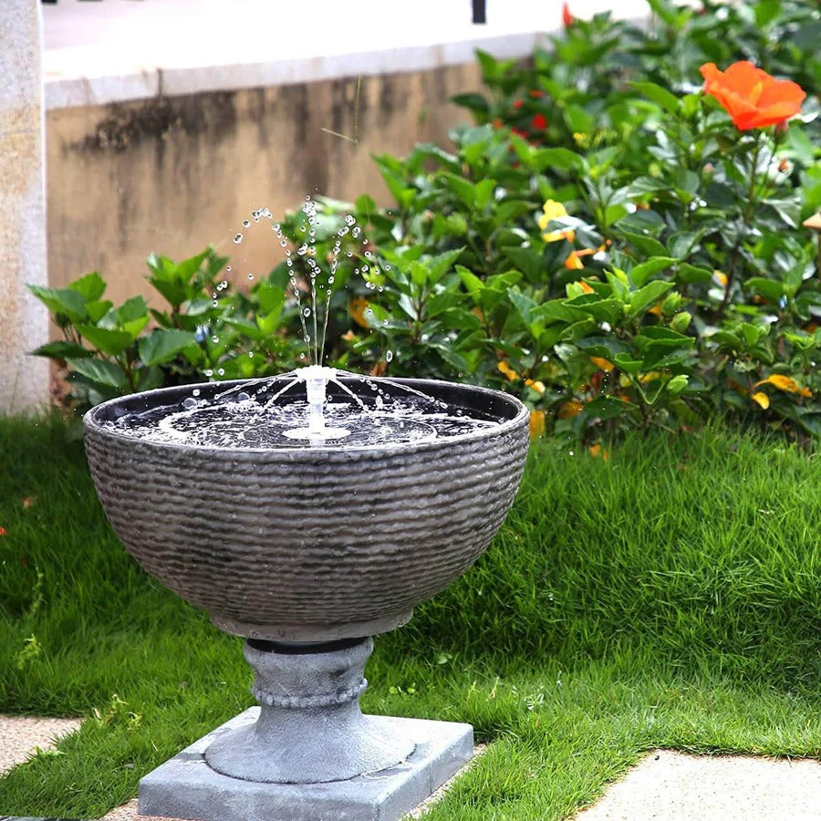 LED Solar Energy Fountain