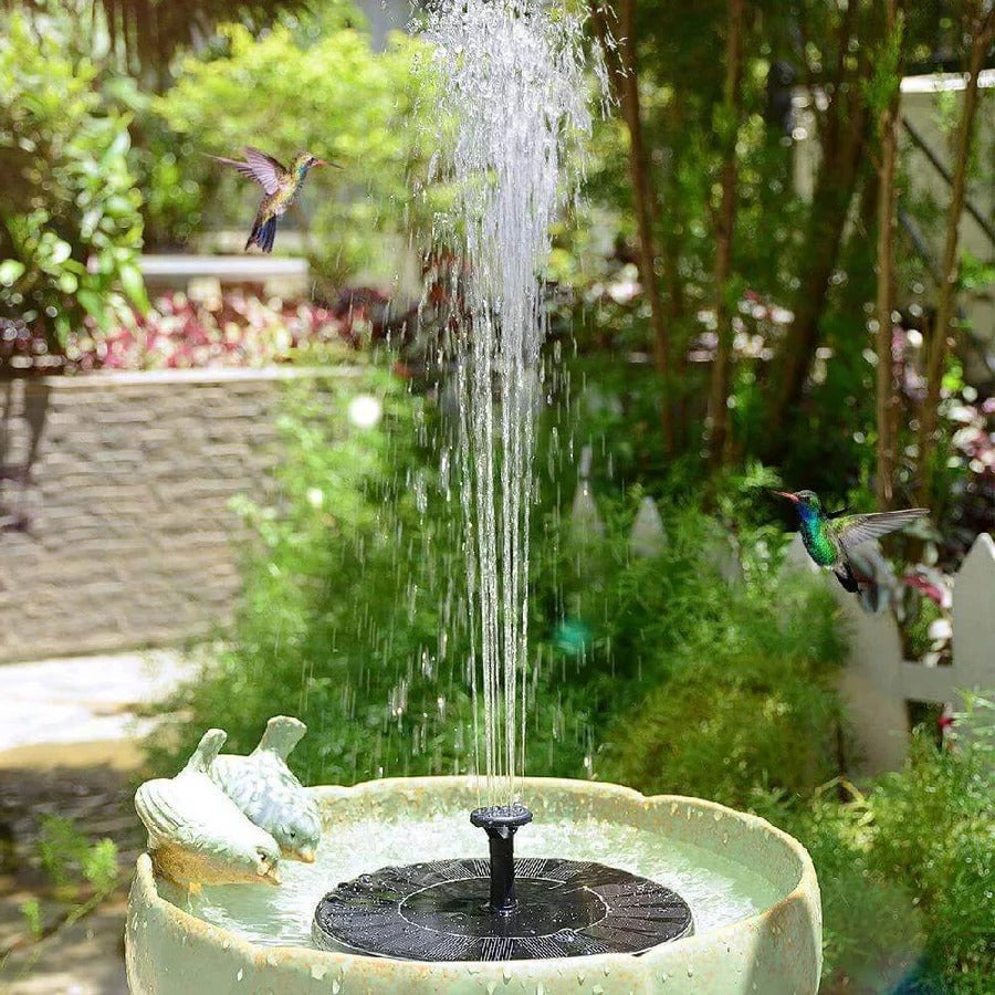 LED Solar Energy Fountain